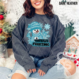 DTF Transfer - DTF013426 Always Freezing Blue