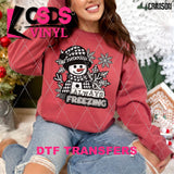 DTF Transfer - DTF013427 Always Freezing Black