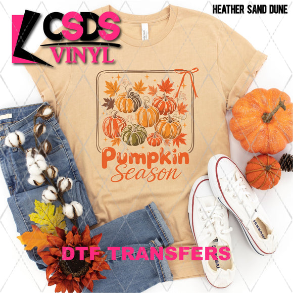 DTF Transfer - DTF013451 Pumpkin Season