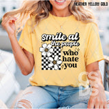 DTF Transfer - DTF013462 Smile at the People Who Hate You
