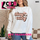 DTF Transfer - DTF013466 Stay Cozy