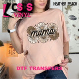 DTF Transfer - DTF013470 Floral Mama Neutral