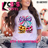 DTF Transfer - DTF013475 Jack O Lantern Cherries