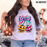 DTF Transfer - DTF013475 Jack O Lantern Cherries