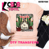 DTF Transfer - DTF013484 Straight Tequila Night