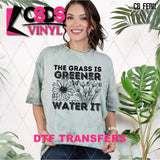 DTF Transfer - DTF013490 The Grass is Greener Single Color
