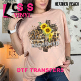 DTF Transfer - DTF013500 I am Redeemed