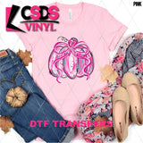 DTF Transfer - DTF013501 Pink Coquette Pumpkin