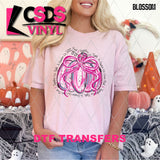 DTF Transfer - DTF013502 Pink Coquette Pumpkin with Words