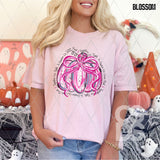 DTF Transfer - DTF013502 Pink Coquette Pumpkin with Words