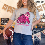 DTF Transfer - DTF013513 Go Fight Cure Leopard Football