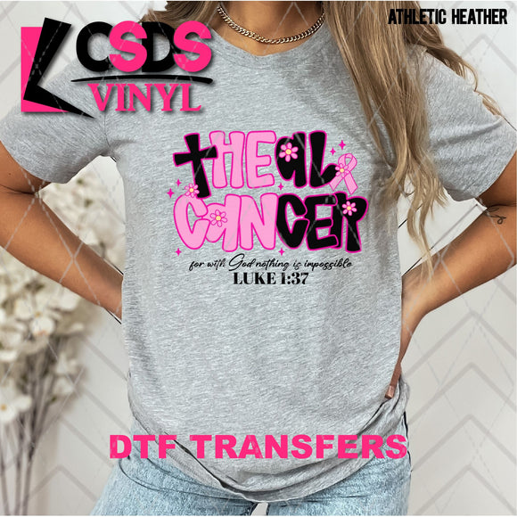 DTF Transfer - DTF013520 Heal Cancer