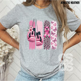 DTF Transfer - DTF013527 Breast Cancer Awareness Image Strips