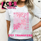 DTF Transfer - DTF013529 I Am A Survivor