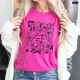 DTF Transfer - DTF013531 Faith Over Fear Collage Single Color