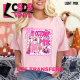 DTF Transfer - DTF013532 We Wear Pink Patchwork Ghost