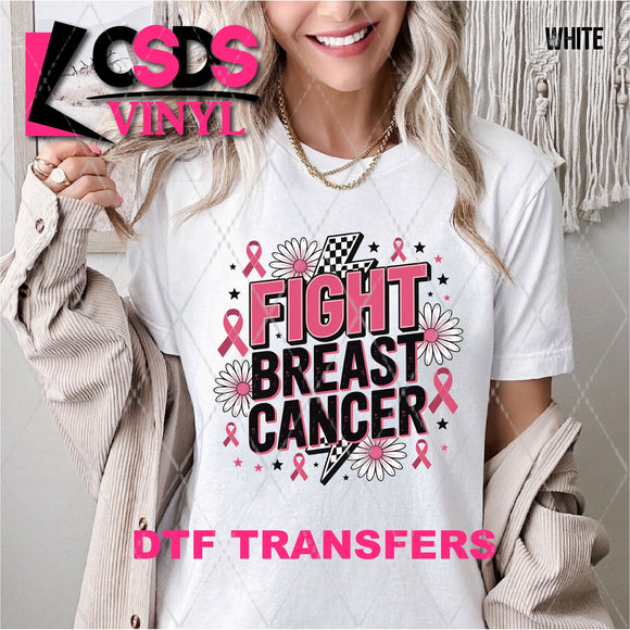 DTF Transfer - DTF013536 Fight Breast Cancer
