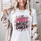 DTF Transfer - DTF013536 Fight Breast Cancer