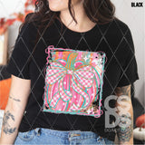 DTF Transfer - DTF013543 Painted Pink Pumpkin