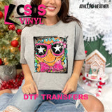 DTF Transfer - DTF013549 Gingerbread Man Selfie