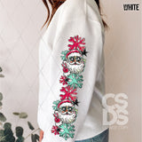 DTF Transfer - DTF013558 Santa Peace Sleeve