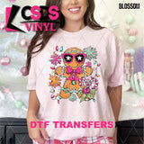 DTF Transfer - DTF013560 Gingerbread with Lights