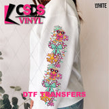 DTF Transfer - DTF013561 Gingerbread with Lights Sleeve