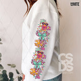 DTF Transfer - DTF013561 Gingerbread with Lights Sleeve