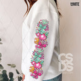 DTF Transfer - DTF013564 Mrs. Claus Sleeve