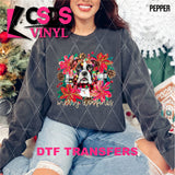 DTF Transfer - DTF013569 Merry Woofmas Boxer