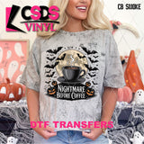 DTF Transfer - DTF013586 Nightmare Before Coffee