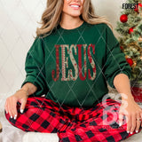 DTF Transfer - DTF013591 Quilted Jesus