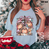 DTF Transfer - DTF013601 Praying Jesus's Family