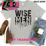 DTF Transfer - DTF013630 Wise Men Still Seek Him Single Color