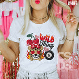 DTF Transfer - DTF014444 Wild Thing Leopard Faux Crochet