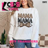 DTF Transfer - DTF014447 Leopard Mama Stacked Word Art