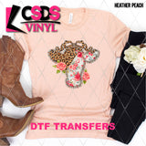 DTF Transfer - DTF014453 Patchwork Leopard Cow