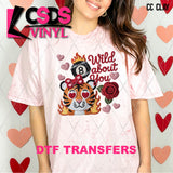 DTF Transfer - DTF014457 Wild About You Faux Crochet