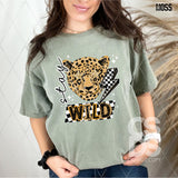 DTF Transfer - DTF014466 Stay Wild Leopard White