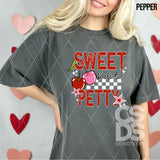 DTF Transfer - DTF014470 Sweet but Petty White