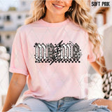 DTF Transfer - DTF014472 Floral Ma Ma Lightning Bolt