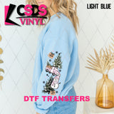 DTF Transfer - DTF014474 Snow is Falling Winter is Calling Sleeve