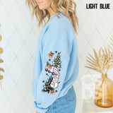 DTF Transfer - DTF014474 Snow is Falling Winter is Calling Sleeve