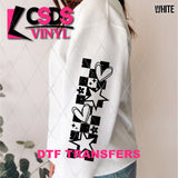 DTF Transfer - DTF014478 Tired Varsity Single Color Sleeve
