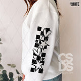 DTF Transfer - DTF014478 Tired Varsity Single Color Sleeve