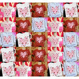 DTF Transfer - DTF015024 Valentines Day Red & Pink Mascots