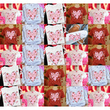 DTF Transfer - DTF015024 Valentines Day Red & Pink Mascots