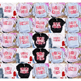 DTF Transfer - DTF015027 V-Day Faux Embroidery Mascots