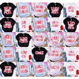 DTF Transfer - DTF015027 V-Day Faux Embroidery Mascots