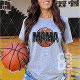 DTF Transfer - DTF015034 - Faux Glitter Sports Mama Basketball